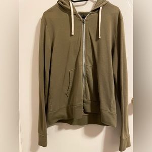 Large Navy Green George Hoodie